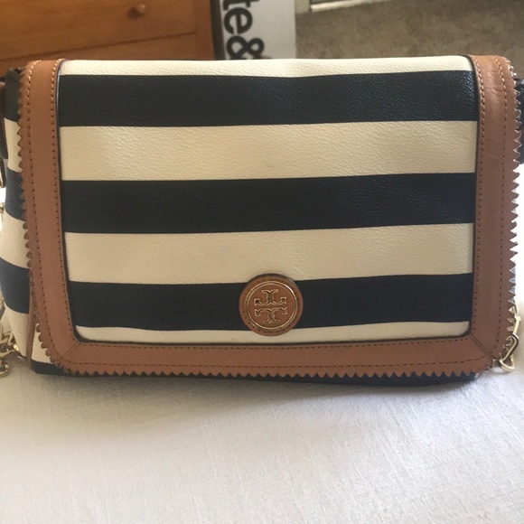 Tory Burch Kerrington NAVY - Picture 1 of 8
